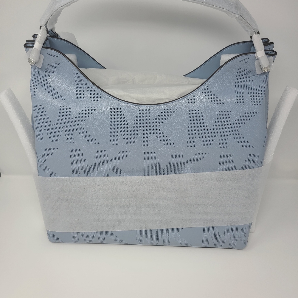 XL Slouchy shoulder(MK)(pale blue)